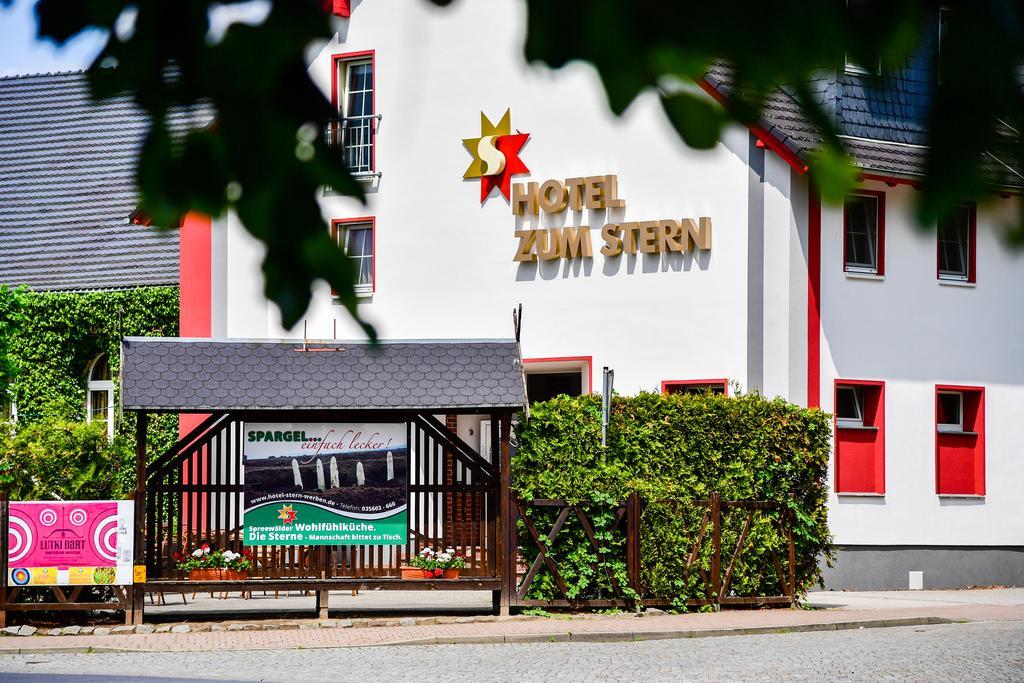Hotel Zum Stern Spreewald Werben  ภายนอก รูปภาพ